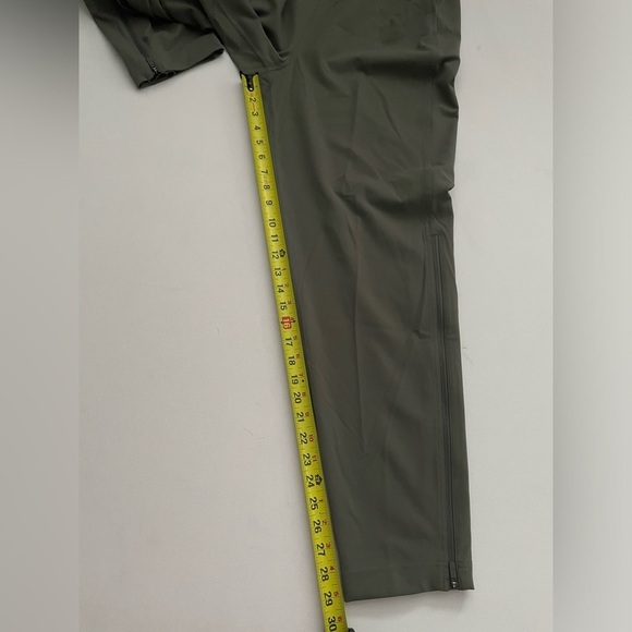 Lululemon Everlux High-Rise Zip-Leg Track Pant Full Length Grey Sage W5FAYS 10 - Picture 10 of 10